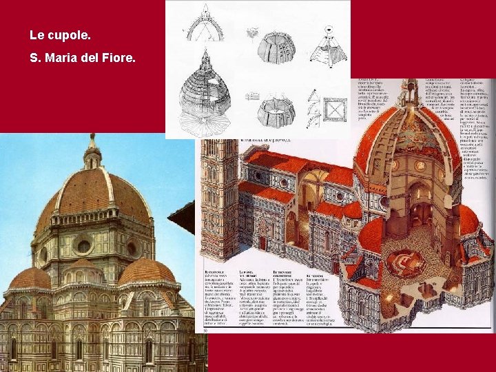 Le cupole. S. Maria del Fiore. 
