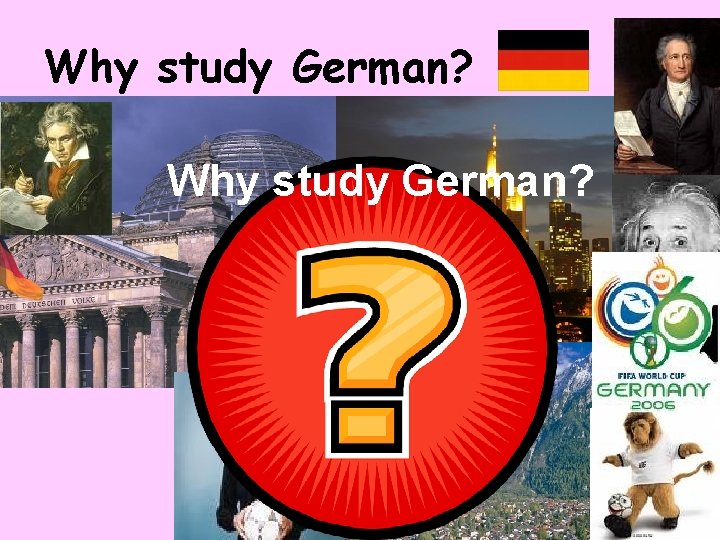 Why study German? 