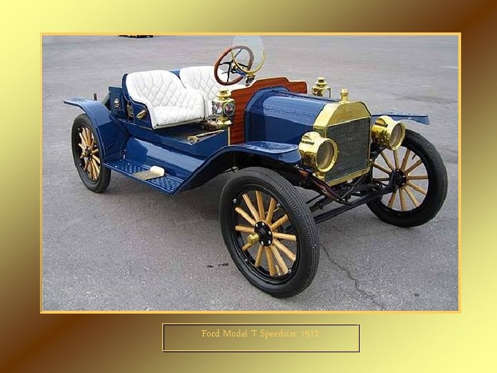 Ford Model T Speedster 1912 