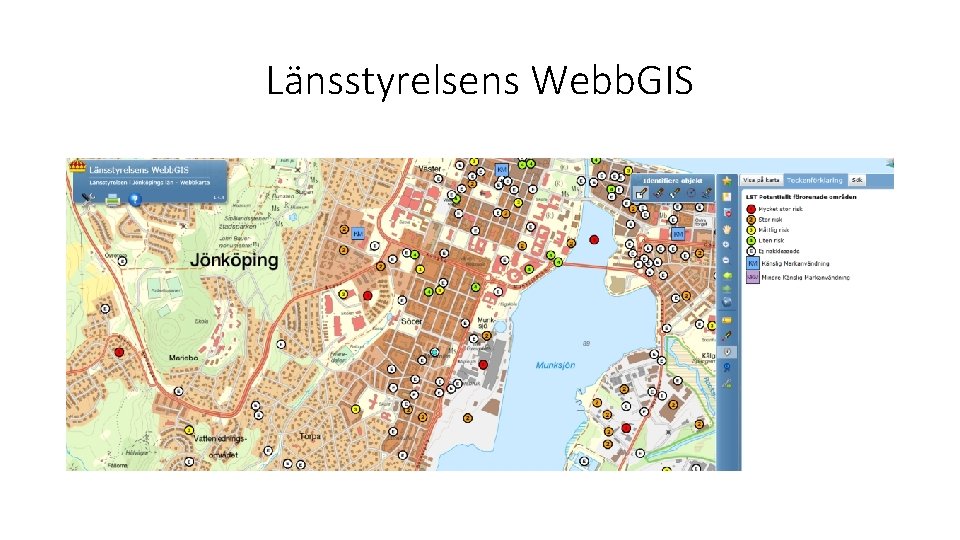 Länsstyrelsens Webb. GIS 