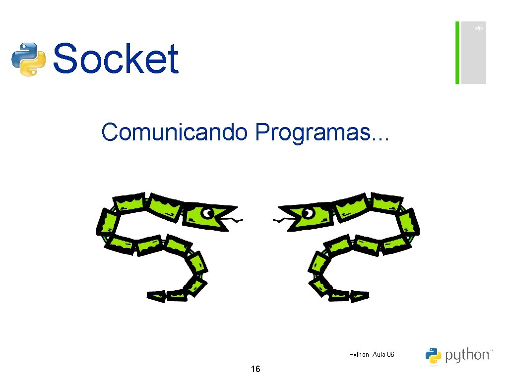 Socket Comunicando Programas. . . Python Aula 06 16 