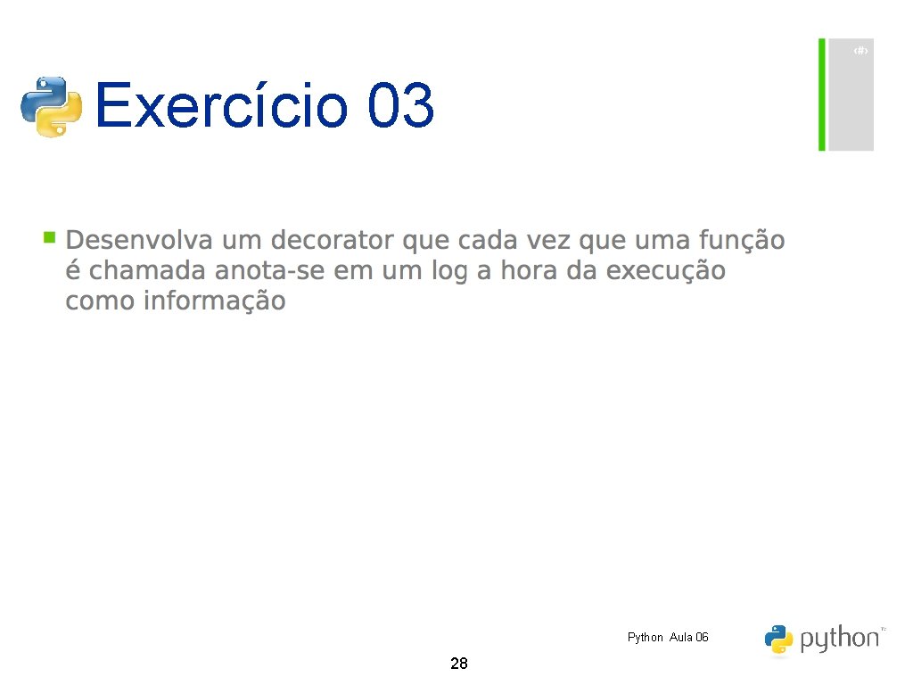 Exercício 03 Python Aula 06 28 