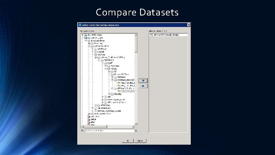 Compare Datasets 