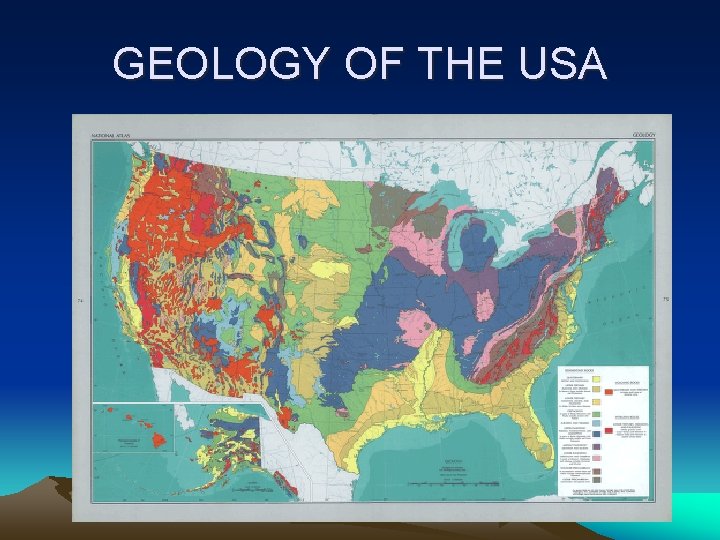 GEOLOGY OF THE USA 