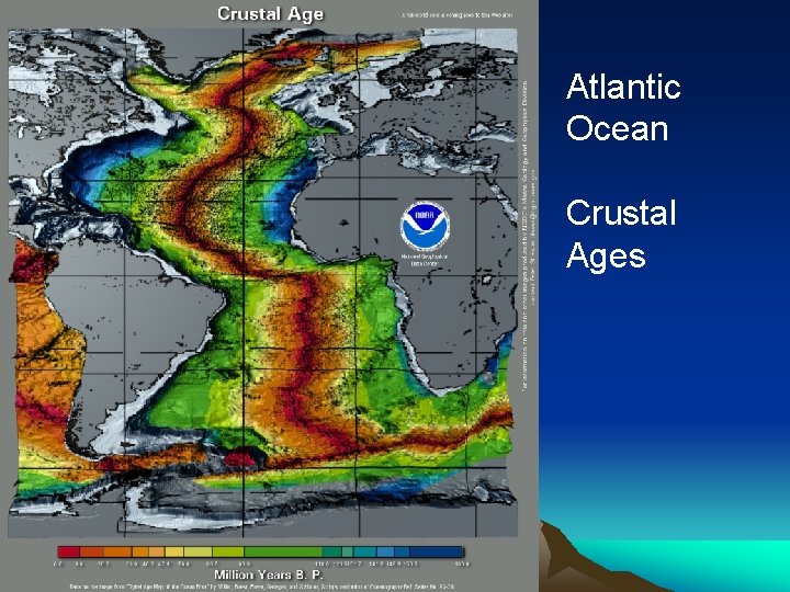 Atlantic Ocean Crustal Ages 