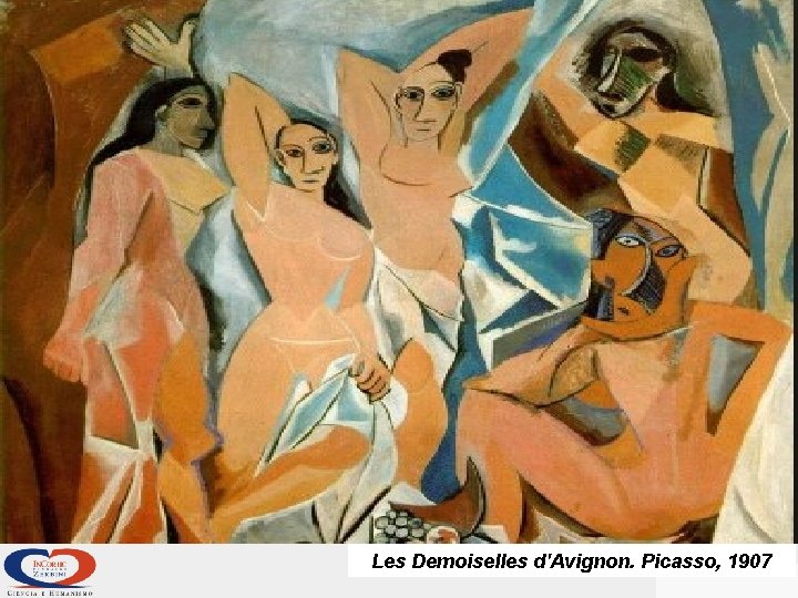 Les Demoiselles d'Avignon. Picasso, 1907 