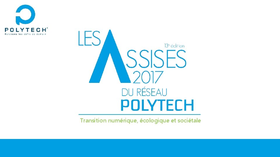 Transition numérique, écologique et sociétale 