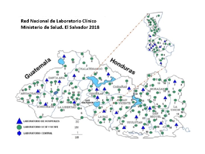 Red Nacional de Laboratorio Clínico Ministerio de Salud. El Salvador 2018 