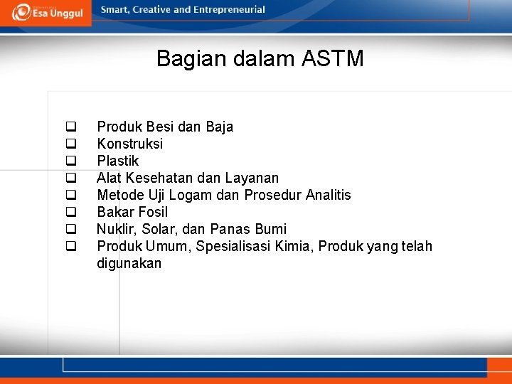 Bagian dalam ASTM q q q q Produk Besi dan Baja Konstruksi Plastik Alat