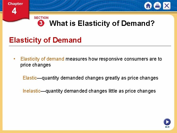 What is Elasticity of Demand? Elasticity of Demand • Elasticity of demand measures how