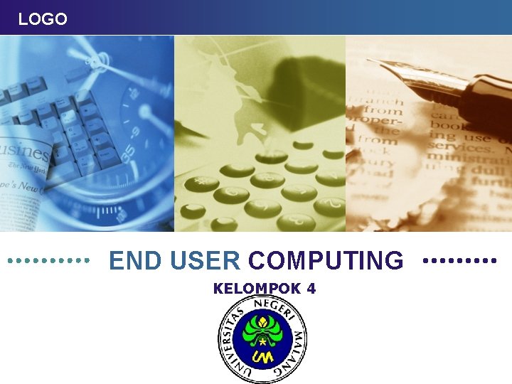 LOGO END USER COMPUTING KELOMPOK 4 