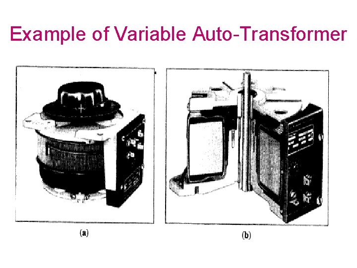 Example of Variable Auto-Transformer 