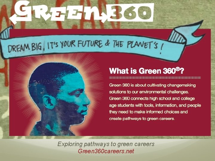 Exploring pathways to green careers Green 360 careers. net 