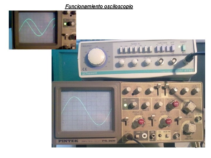 Funcionamiento osciloscopio 27 