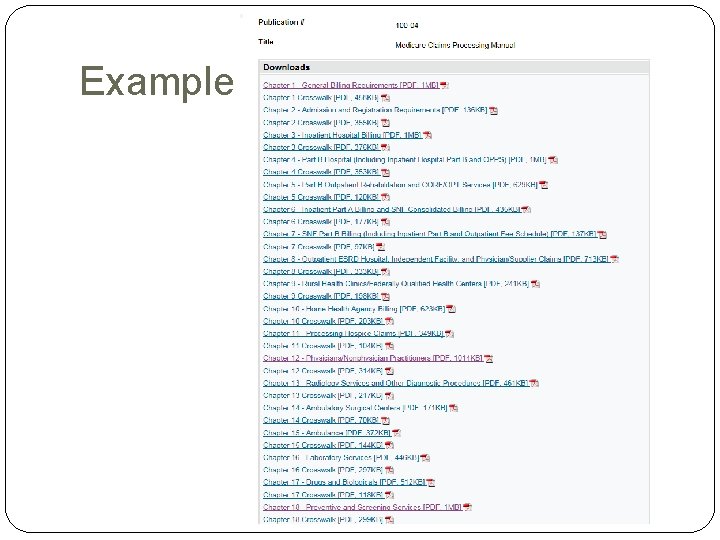 Example Example