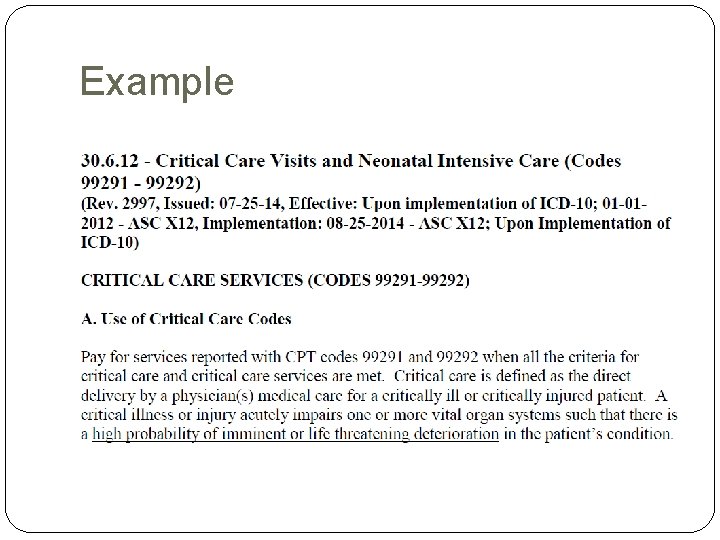 Example Example