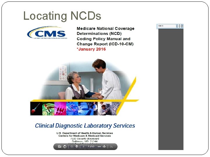 Locating NCDs Locating NCDs