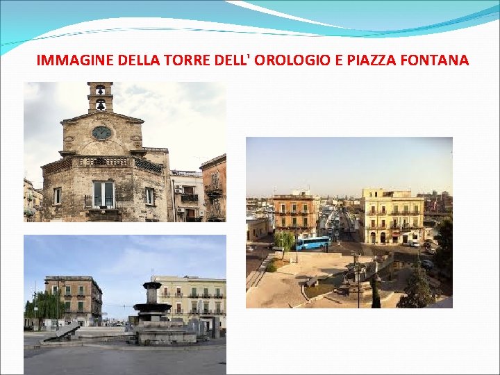 IMMAGINE DELLA TORRE DELL' OROLOGIO E PIAZZA FONTANA 