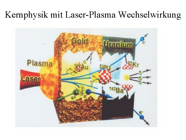 Kernphysik mit Laser-Plasma Wechselwirkung 