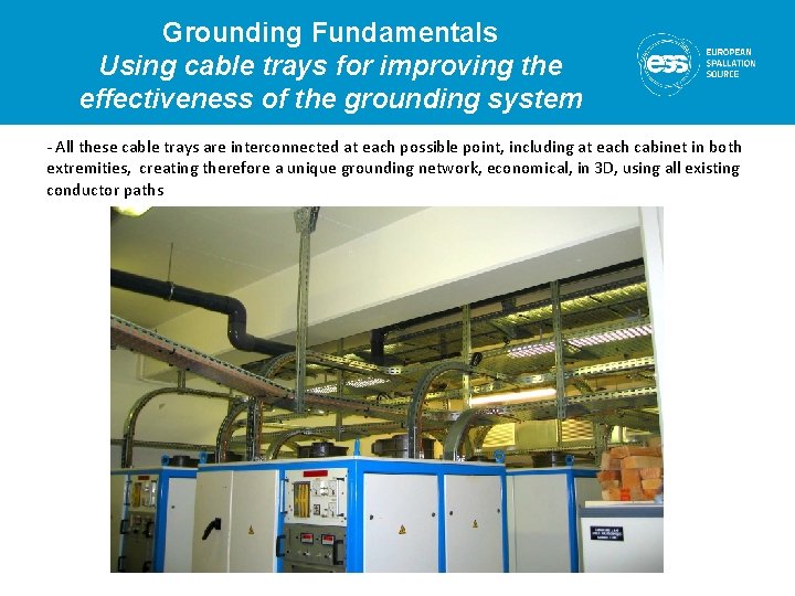 Grounding Fundamentals Using cable trays for improving the effectiveness of the grounding system -