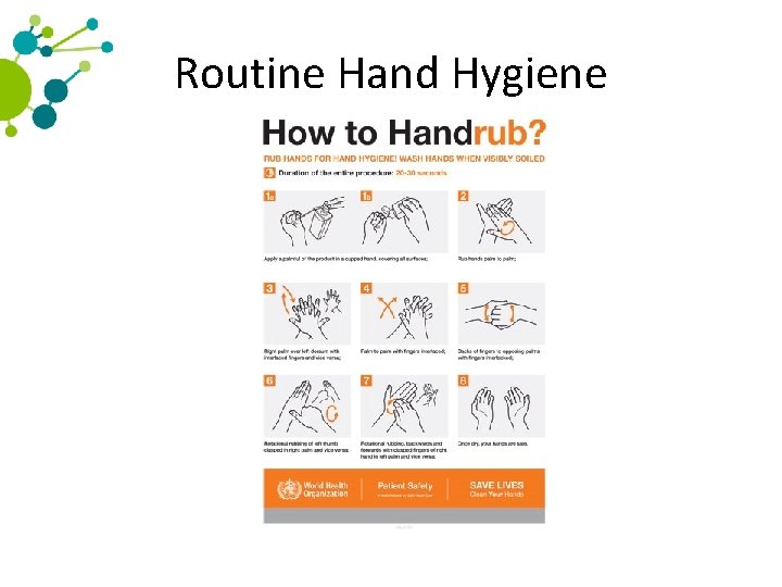 Routine Hand Hygiene 