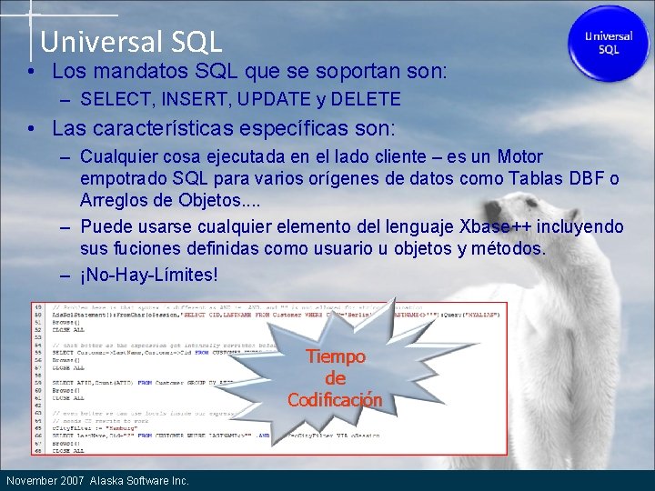 La Revelacin de SQL nuestro amigo un acercamiento