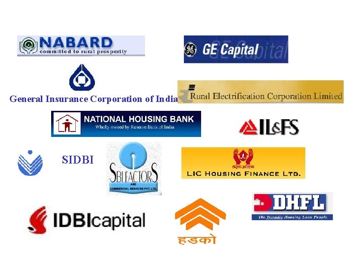 General Insurance Corporation of India SIDBI 