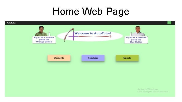 Home Web Page 