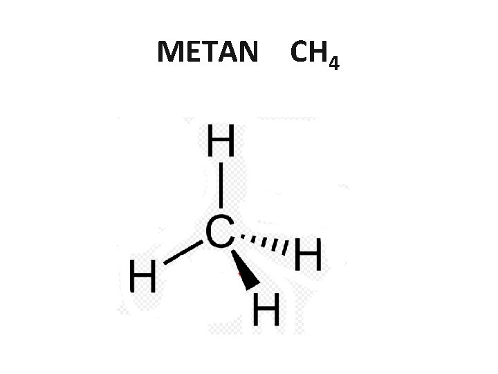 METAN CH 4 