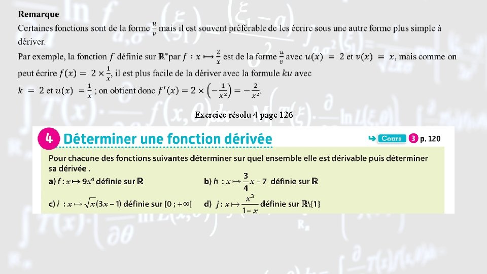  Exercice résolu 4 page 126 