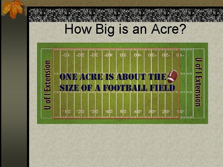 How Big is an Acre? 