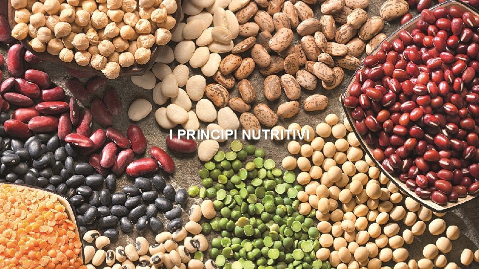 I PRINCIPI NUTRITIVI 