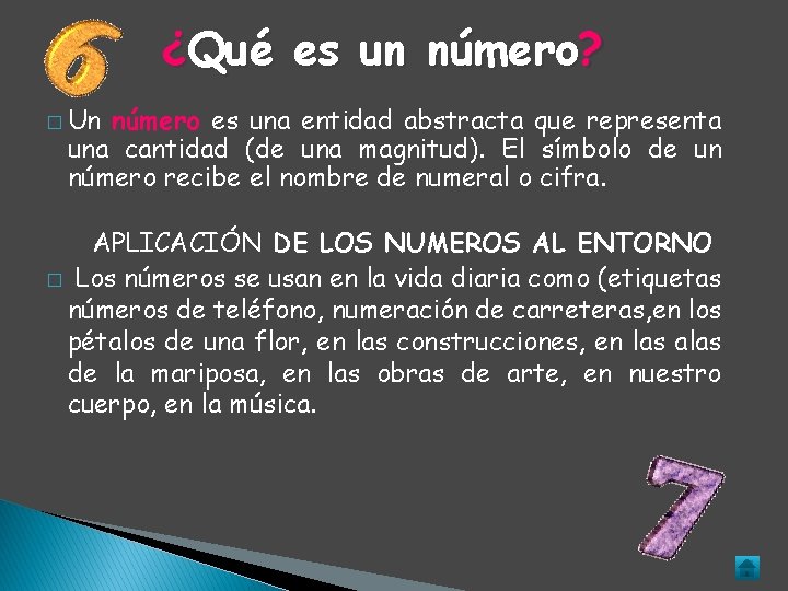 ¿Qué es un número? � Un número es una entidad abstracta que representa una ¿Qué es un número? � Un número es una entidad abstracta que representa una