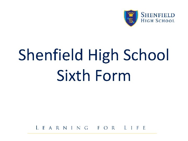 Shenfield High School Sixth Form 