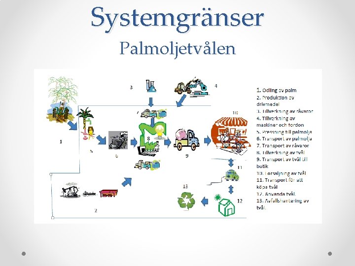 Systemgränser Palmoljetvålen 