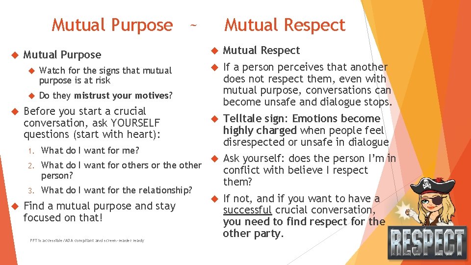 Mutual Purpose ~ Mutual Purpose Watch for the signs that mutual purpose is at