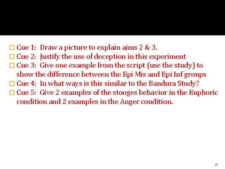� Cue 1: � Cue 2: � Cue 3: Draw a picture to explain � Cue 1: � Cue 2: � Cue 3: Draw a picture to explain