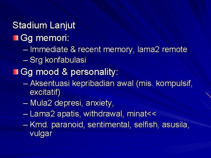 Stadium Lanjut Gg memori: – Immediate & recent memory, lama 2 remote – Srg Stadium Lanjut Gg memori: – Immediate & recent memory, lama 2 remote – Srg