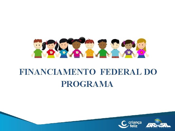 FINANCIAMENTO FEDERAL DO PROGRAMA 