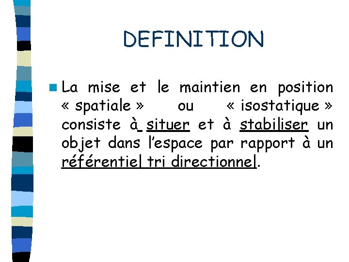 ISOSTATISME S 6 11 Mise et maintien en — free download