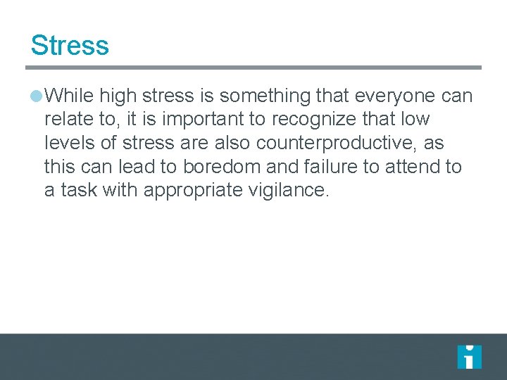 Stress While high stress is something that everyone can relate to, it is important Stress While high stress is something that everyone can relate to, it is important