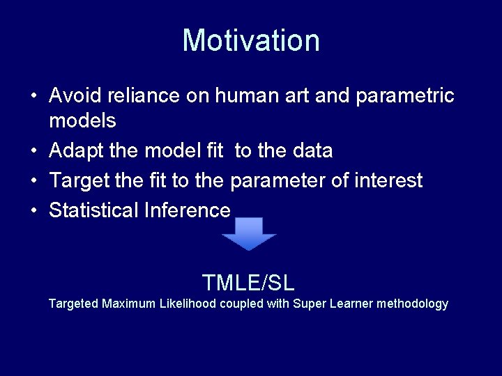 Motivation • Avoid reliance on human art and parametric models • Adapt the model Motivation • Avoid reliance on human art and parametric models • Adapt the model
