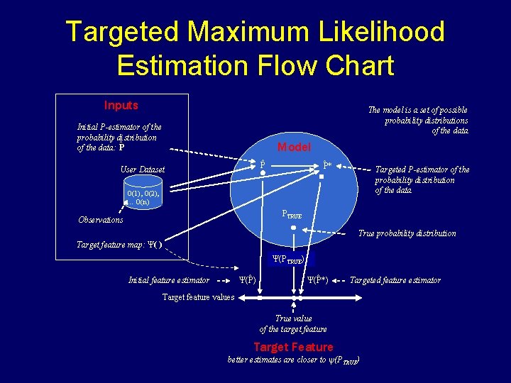 Targeted Maximum Likelihood Estimation Flow Chart Inputs The model is a set of possible Targeted Maximum Likelihood Estimation Flow Chart Inputs The model is a set of possible