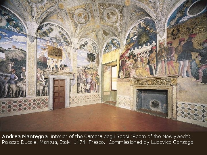 Andrea Mantegna, interior of the Camera degli Sposi (Room of the Newlyweds), Palazzo Ducale,