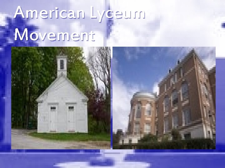 American Lyceum Movement 