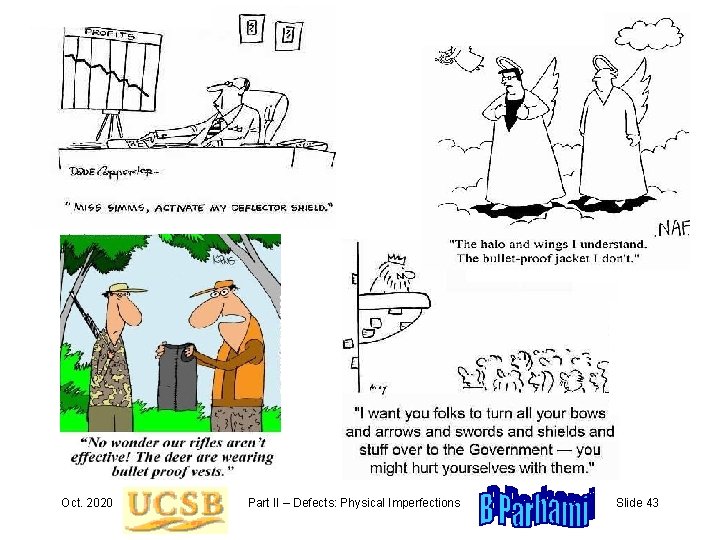 Oct. 2020 Part II – Defects: Physical Imperfections Slide 43 