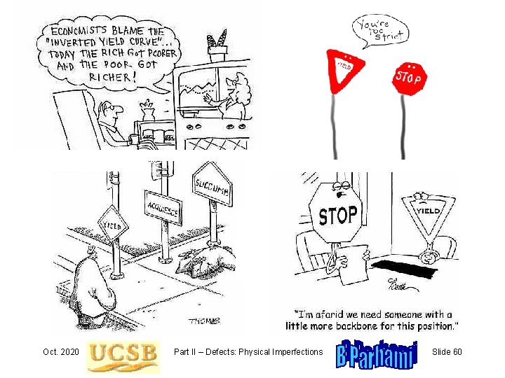 Oct. 2020 Part II – Defects: Physical Imperfections Slide 60 