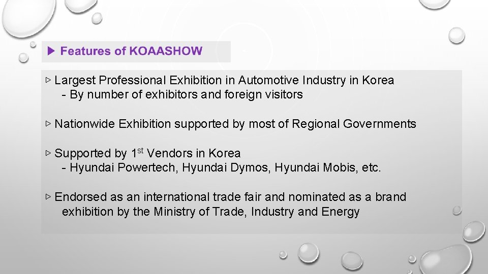  ▷ Largest Professional Exhibition in Automotive Industry in Korea - By number of