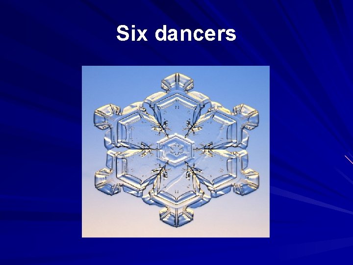 Six dancers 