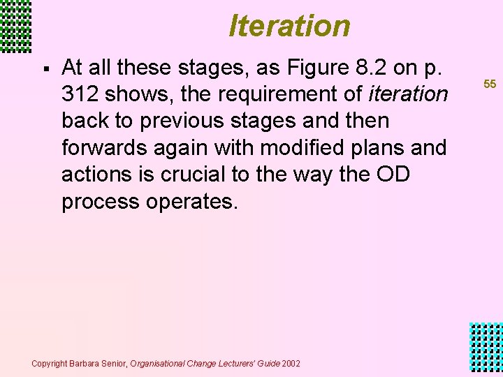 Iteration § At all these stages, as Figure 8. 2 on p. 312 shows, Iteration § At all these stages, as Figure 8. 2 on p. 312 shows,